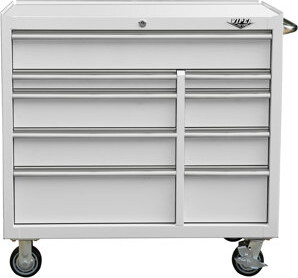 Viper Tool Storage Premium Series 41.5" Wide 9 Drawer Bottom Rollaway Chest