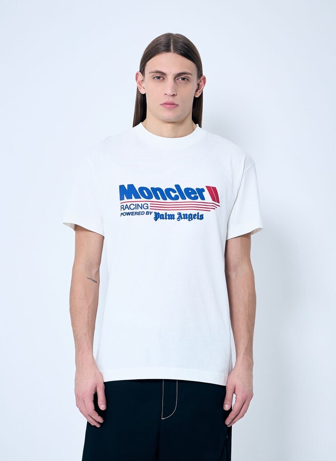 モンクレール×パームエンジェルス アーチロゴ Tシャツ palm angels