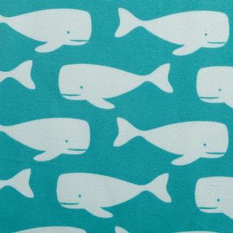 Nautical Fish Microplush Throw Blanket