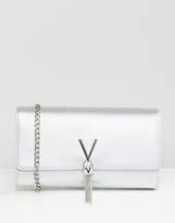 Thumbnail for your product : Mario Valentino Valentino By Tassel Detail Clutch Bag With Cross Body Strap