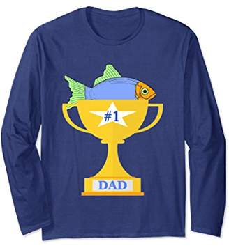 DAY Birger et Mikkelsen Happy Father's Fishing Trophy humorous gift long sleeve