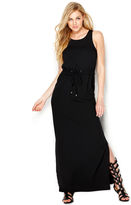 Thumbnail for your product : Kensie Drawstring Maxi Dress