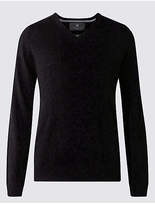 Thumbnail for your product : M&S Collection Pure Lambswool V-Neck Jumper