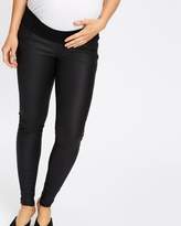 Thumbnail for your product : Soon Coated Skinny Jeans