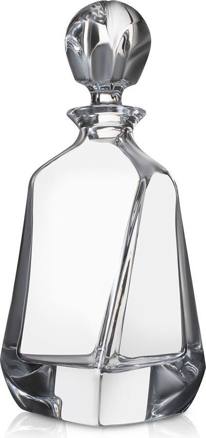 Joyjolt Hali Glass Bottle Pitcher With 6 Lids - 35 Oz - Set Of 3 Water  Carafe