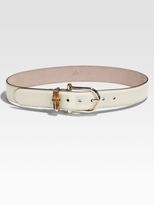 Thumbnail for your product : Gucci Horse-Bit Bamboo Belt