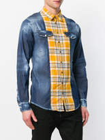 Thumbnail for your product : DSQUARED2 checked denim shirt