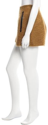 Carven Alpaca Mini Shorts