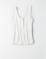 Thumbnail for your product : American Eagle AE Soft & Sexy Henley Tank Top