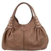 Thumbnail for your product : Tod's Grained Leather Hobo