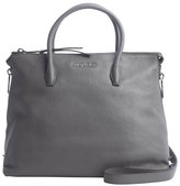Thumbnail for your product : Miu Miu Stone Leather Side Zip Detail Convertible Top Handle Bag