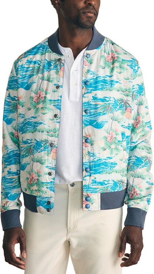 Faherty Reversible Surf Shop Jacket