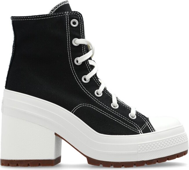 Converse Chunky Heel Lace-Up Pumps