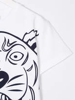 Thumbnail for your product : Kenzo Kids tiger head print T-shirt