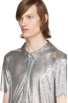 Thumbnail for your product : Paco Rabanne Silver Mesh Polo Shirt