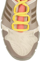 Thumbnail for your product : adidas by Stella McCartney Adipure mesh and rubber sneakers