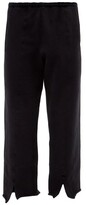 Thumbnail for your product : Kuro 360 Cotton-blend Jersey Track Pants - Black