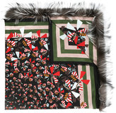Thumbnail for your product : Fendi Touch of fur shawl