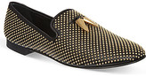 Thumbnail for your product : Giuseppe Zanotti Studded sharktooth slippers