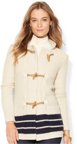 Thumbnail for your product : Lauren Ralph Lauren Toggle-Front Wool Sweater Coat