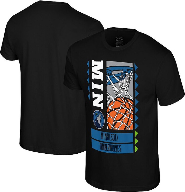 Men's Stadium Essentials Black Minnesota Timberwolves Ballin T-Shirt