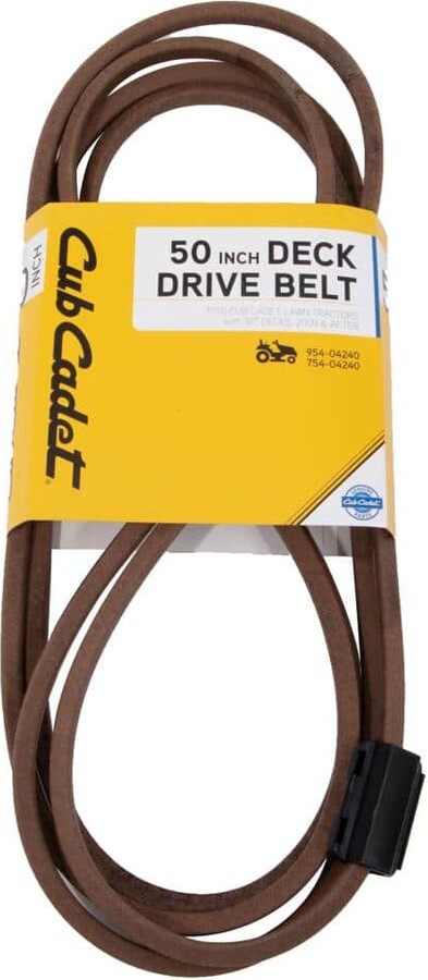 Cub Cadet Original Equipment Deck Drive Belt for Select 50 in. Front Engine Riding Lawn Mowers OE# 954-04240