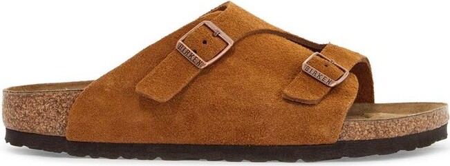 Birkenstock Zürich Buckle Detailed Slip-On Sandals