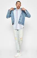 Thumbnail for your product : Pacsun Stacked Skinny Comfort Stretch Moto Splatter Light Jeans