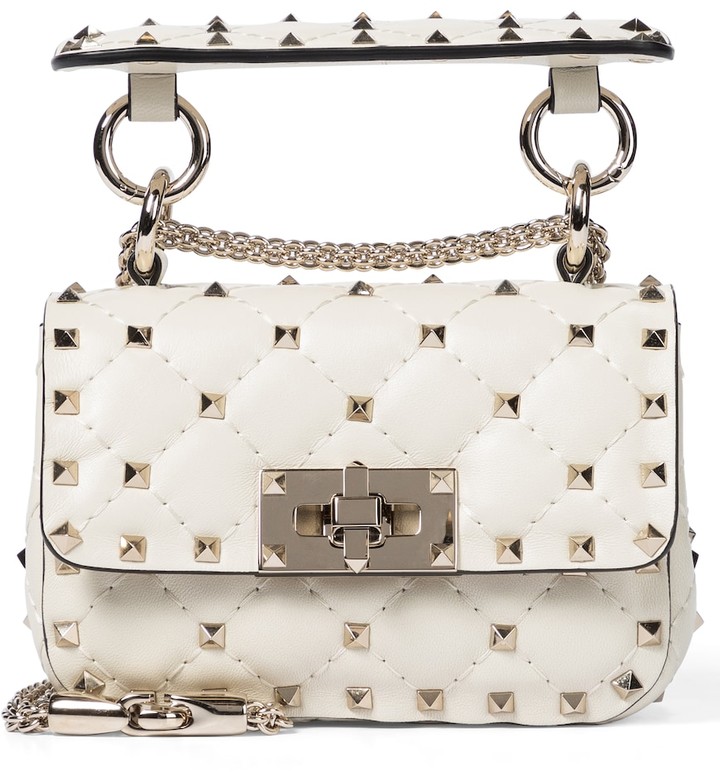Valentino Garavani Rockstud Spike Micro leather crossbody bag ShopStyle