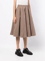 Thumbnail for your product : Casey Casey Flared Midi Skirt
