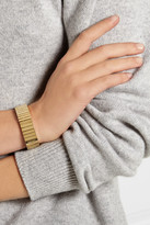 Thumbnail for your product : Marc by Marc Jacobs Watch Bandz elasticated gold-tone bracelet