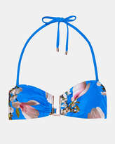Thumbnail for your product : Ted Baker DELCIA Harmony U-bar bandeau bikini top