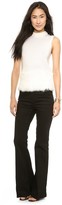Thumbnail for your product : Rachel Zoe Rosalie Fur Banded Tank Sweater