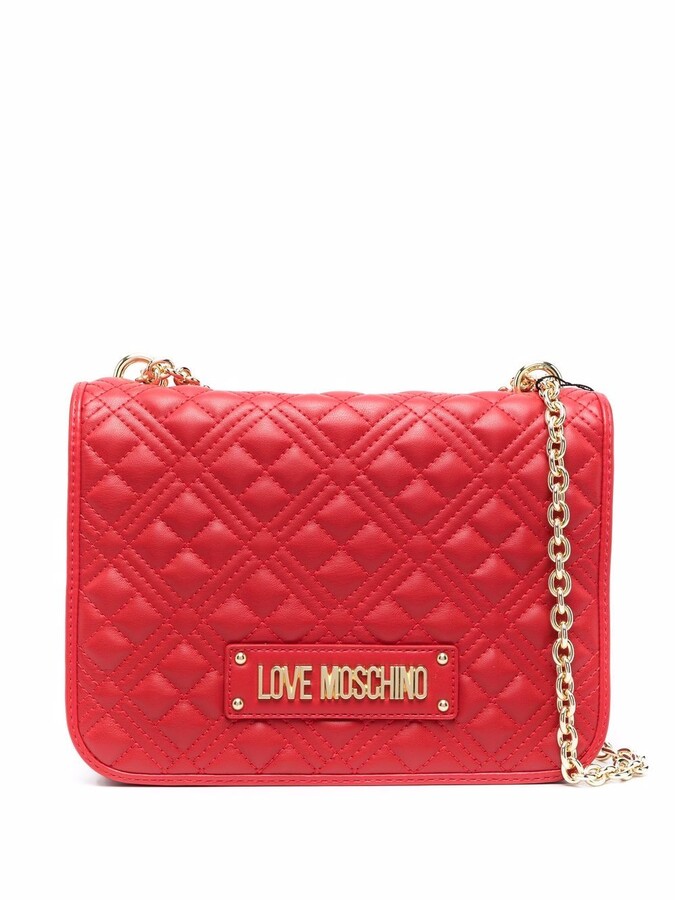 Moschino Red Handbags | Shop the world's largest collection of fashion |  ShopStyle