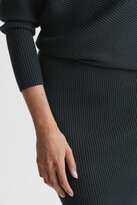 Thumbnail for your product : Reiss Off-Shoulder Ribbed Dress
