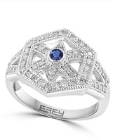 Thumbnail for your product : Effy 14K White Gold Tanzanite & Diamond Ring - 0.11 ctw - Size 7