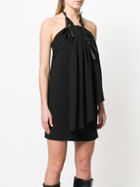 Thumbnail for your product : Saint Laurent Draped Halter Mini Dress