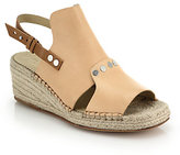 Thumbnail for your product : Rag and Bone 3856 Rag & Bone Sayre II Two-Tone Leather & Espadrille Wedge Sandals