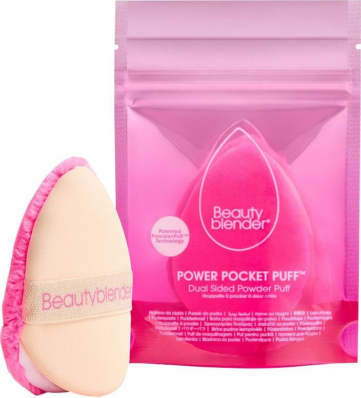 Beautyblender POWER POCKET PUFF Dual-Sided Powder Puff for Setting and Baking