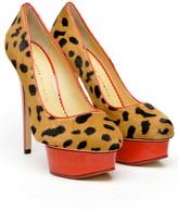Thumbnail for your product : Charlotte Olympia Polly Leopard Pump