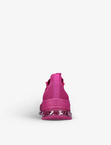Thumbnail for your product : Kg Kurt Geiger Legit logo-tab knitted trainers