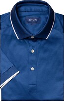 Thumbnail for your product : Eton Contemporary-Fit Contrast Trim Polo