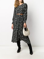 Thumbnail for your product : Isabel Marant Print Silk Midi Dress