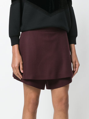 Stella McCartney layered mini shorts