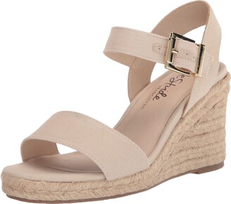 2 inch espadrille wedge sandals