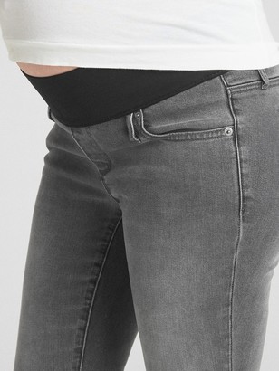 Gap Maternity Soft Wear Demi Panel True Skinny Jeans
