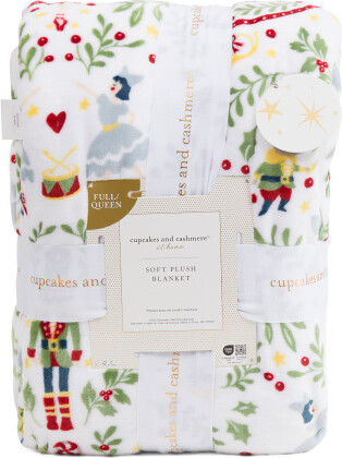TJMAXX Nutcracker Printed Blanket, Polyester