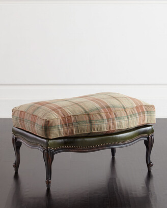 Old Hickory Tannery Gideon Bergere Ottoman