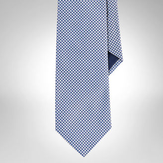Polo Ralph Lauren Gingham Silk Twill Tie