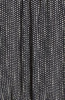 Thumbnail for your product : Lush 'Kendal' Polka Dot Print Surplice Faux Wrap Dress (Juniors)